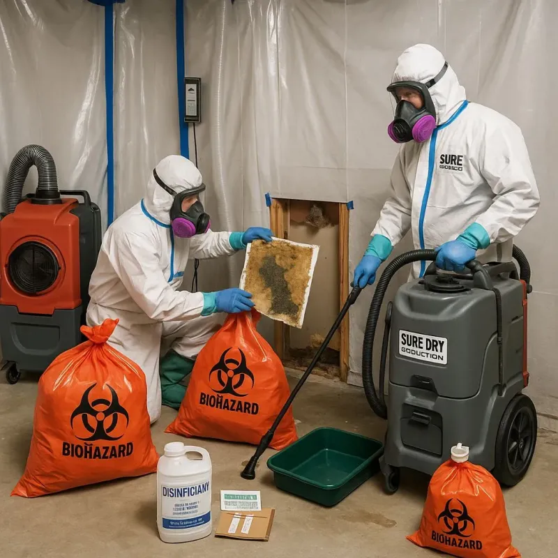 Contaminated Water Handling Protocols process in Lubeck, WV