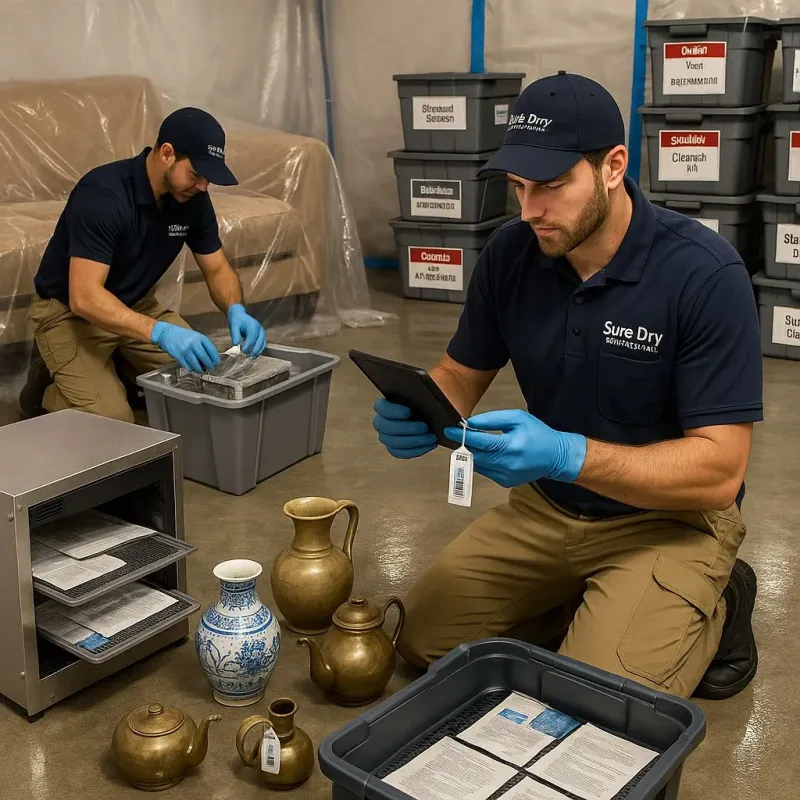 Content Protection and Restoration process in Lubeck, WV